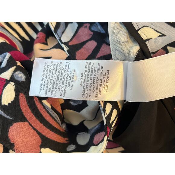 NWT Nina Parker Womens Plus 2X Tribal Printed Tailored Straigh Leg Pants Artsy - Picture 12 of 16